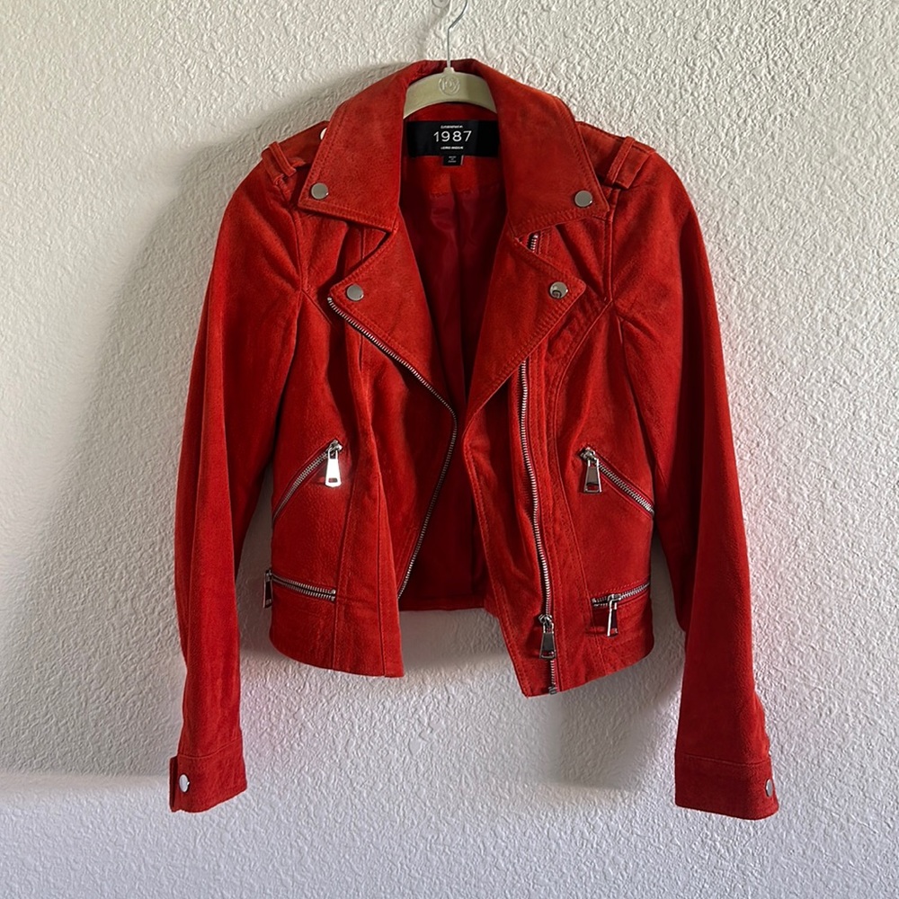 Vero Moda leather shade Moto jacket